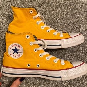 Yellow Converse Womens